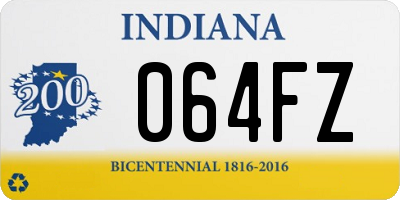 IN license plate 064FZ