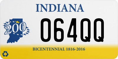 IN license plate 064QQ