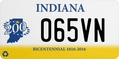 IN license plate 065VN