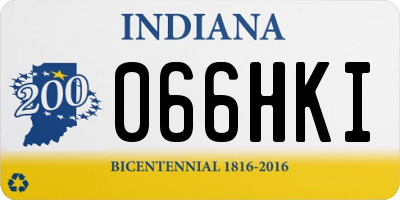 IN license plate 066HKI