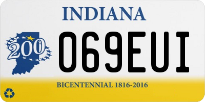 IN license plate 069EUI