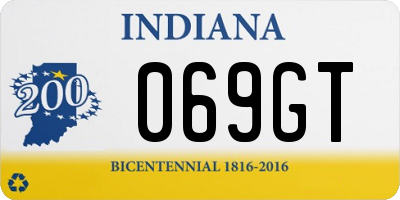 IN license plate 069GT