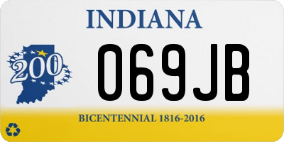 IN license plate 069JB