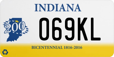 IN license plate 069KL