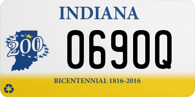 IN license plate 069OQ