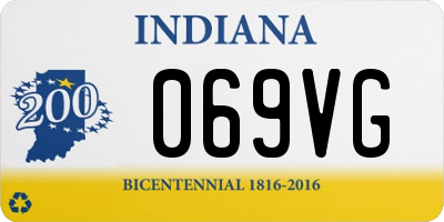 IN license plate 069VG