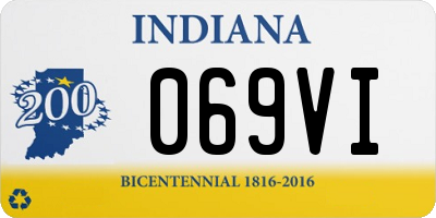 IN license plate 069VI