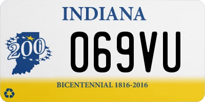 IN license plate 069VU