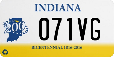 IN license plate 071VG