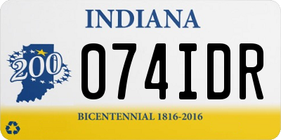 IN license plate 074IDR