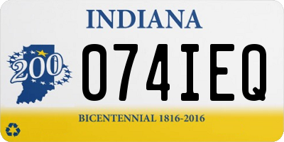 IN license plate 074IEQ