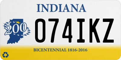 IN license plate 074IKZ