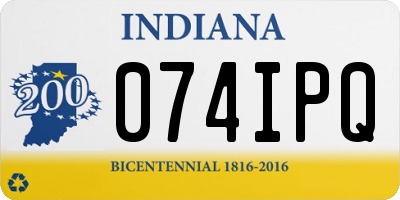 IN license plate 074IPQ