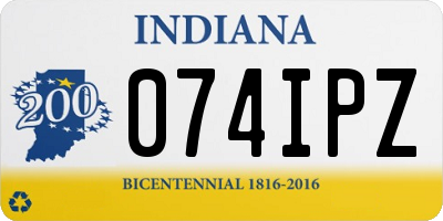 IN license plate 074IPZ
