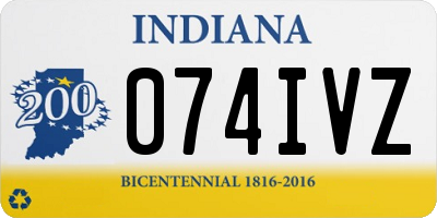 IN license plate 074IVZ