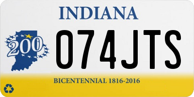 IN license plate 074JTS