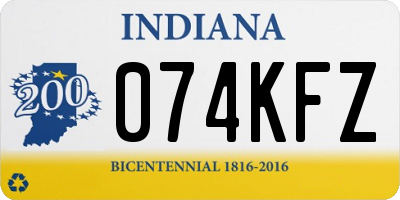 IN license plate 074KFZ