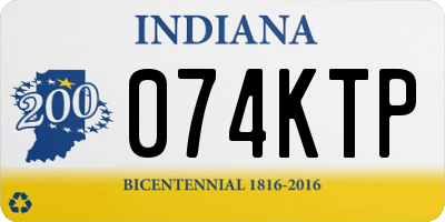 IN license plate 074KTP