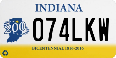 IN license plate 074LKW