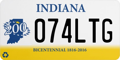 IN license plate 074LTG
