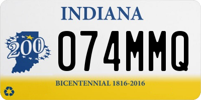IN license plate 074MMQ