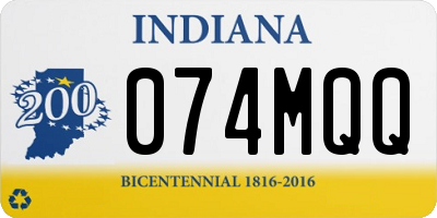 IN license plate 074MQQ