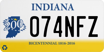 IN license plate 074NFZ
