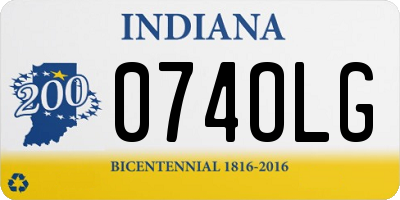 IN license plate 074OLG
