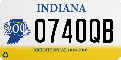 IN license plate 074OQB