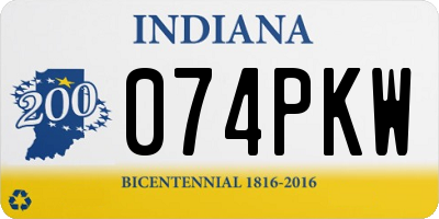 IN license plate 074PKW