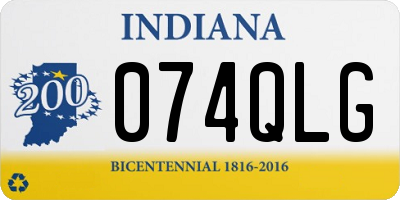IN license plate 074QLG