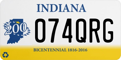IN license plate 074QRG