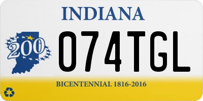 IN license plate 074TGL