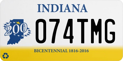 IN license plate 074TMG