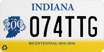 IN license plate 074TTG