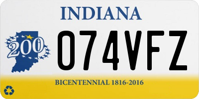 IN license plate 074VFZ