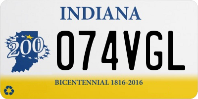 IN license plate 074VGL