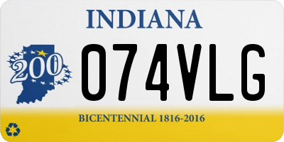 IN license plate 074VLG