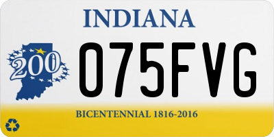 IN license plate 075FVG