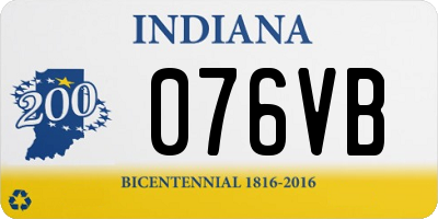 IN license plate 076VB