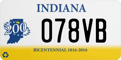 IN license plate 078VB