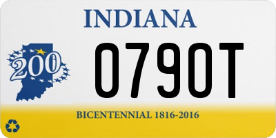 IN license plate 079OT