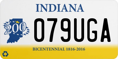 IN license plate 079UGA