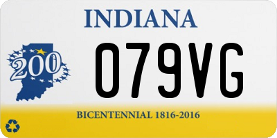 IN license plate 079VG