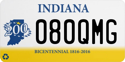 IN license plate 080QMG