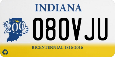 IN license plate 080VJU