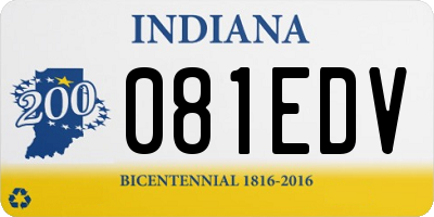 IN license plate 081EDV