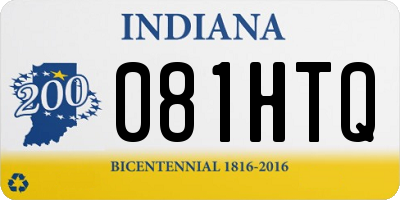 IN license plate 081HTQ