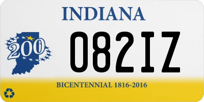 IN license plate 082IZ