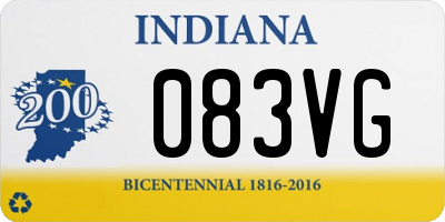 IN license plate 083VG